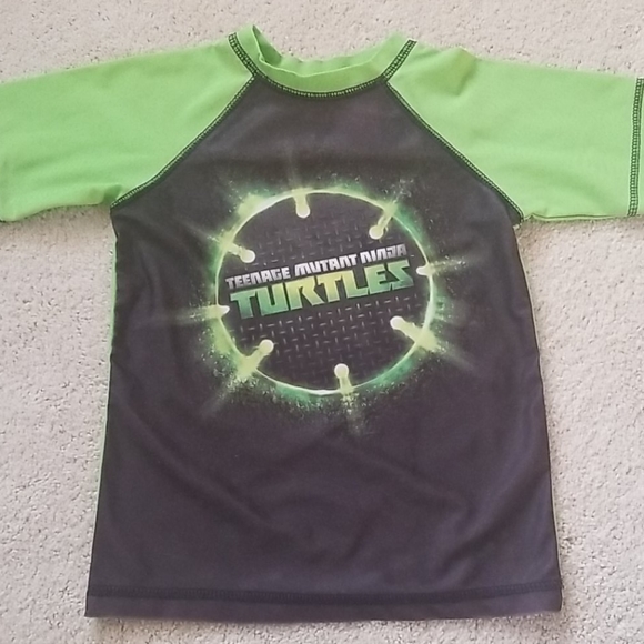 Nickelodeon Swim Teenage Mutant Ninja Turtles Rash Guard Swimsuit